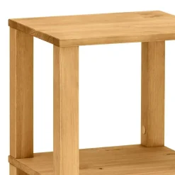 34x86x30 Badschrank mit Lamellentür & Ablage - Zavieca I