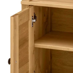 34x86x30 Badschrank mit Lamellentür & Ablage - Zavieca I