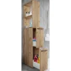 25x183x50 Badschrank mit Regal & zwei Schubladen - Member