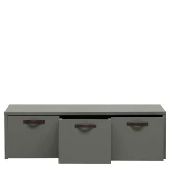 120x36x50 Bank mit drei Schubladen - Daraon
