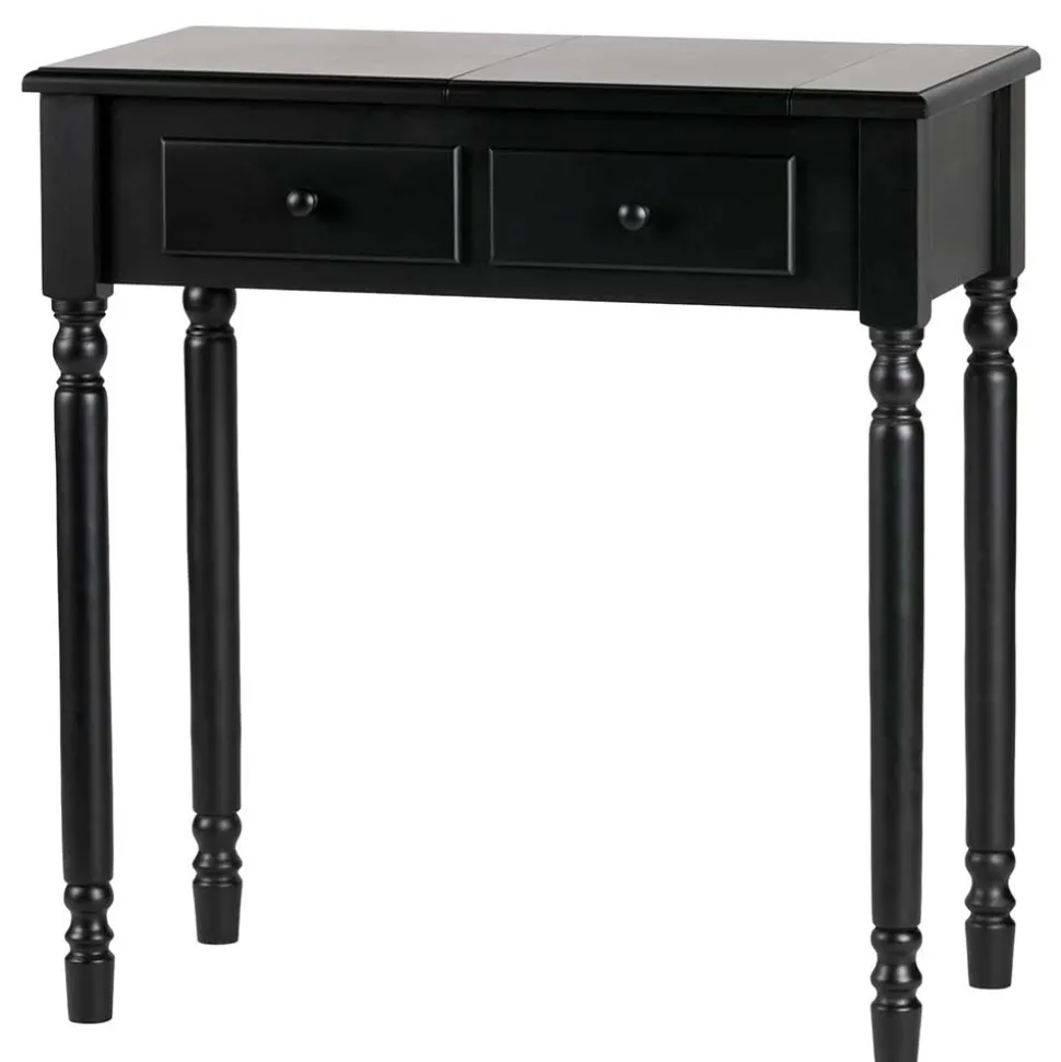 75x78x38 Beistelltisch mit zwei Schubladen - Xania