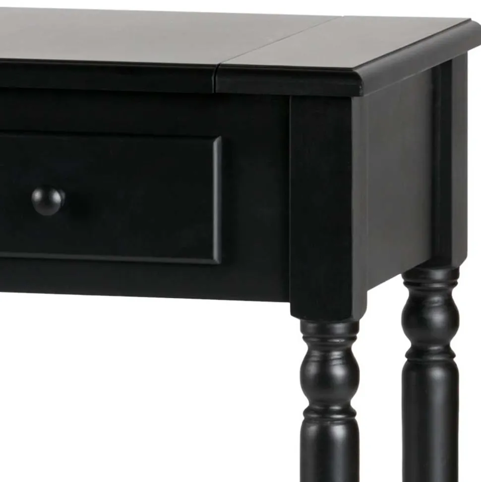 75x78x38 Beistelltisch mit zwei Schubladen - Xania