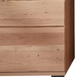 90x203x38 Beleuchtete Vitrine teilmassiv - Mattadore