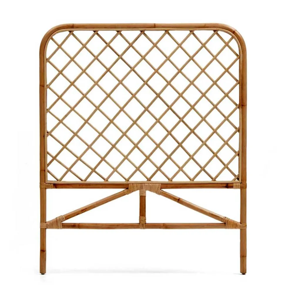 90x110x4 Bett Kopfteil aus Rattan - Daniel