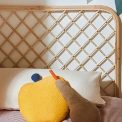 90x110x4 Bett Kopfteil aus Rattan - Daniel