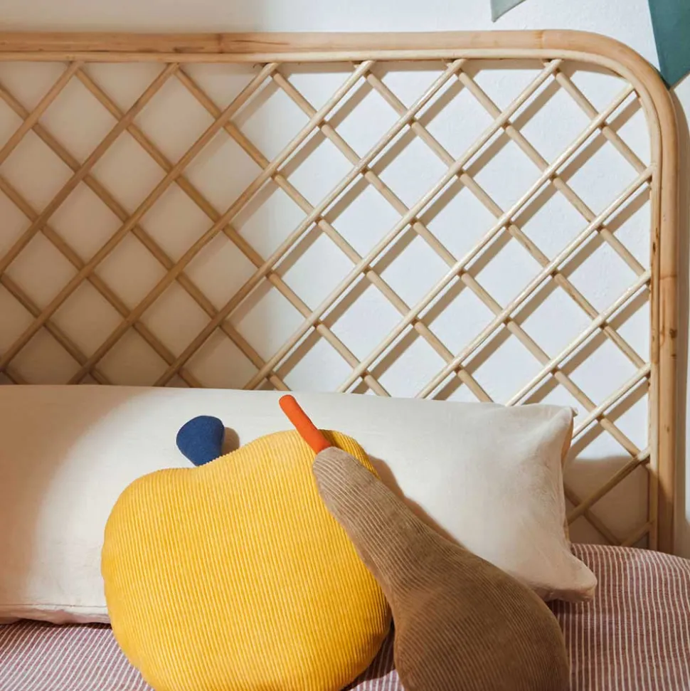 90x110x4 Bett Kopfteil aus Rattan - Daniel