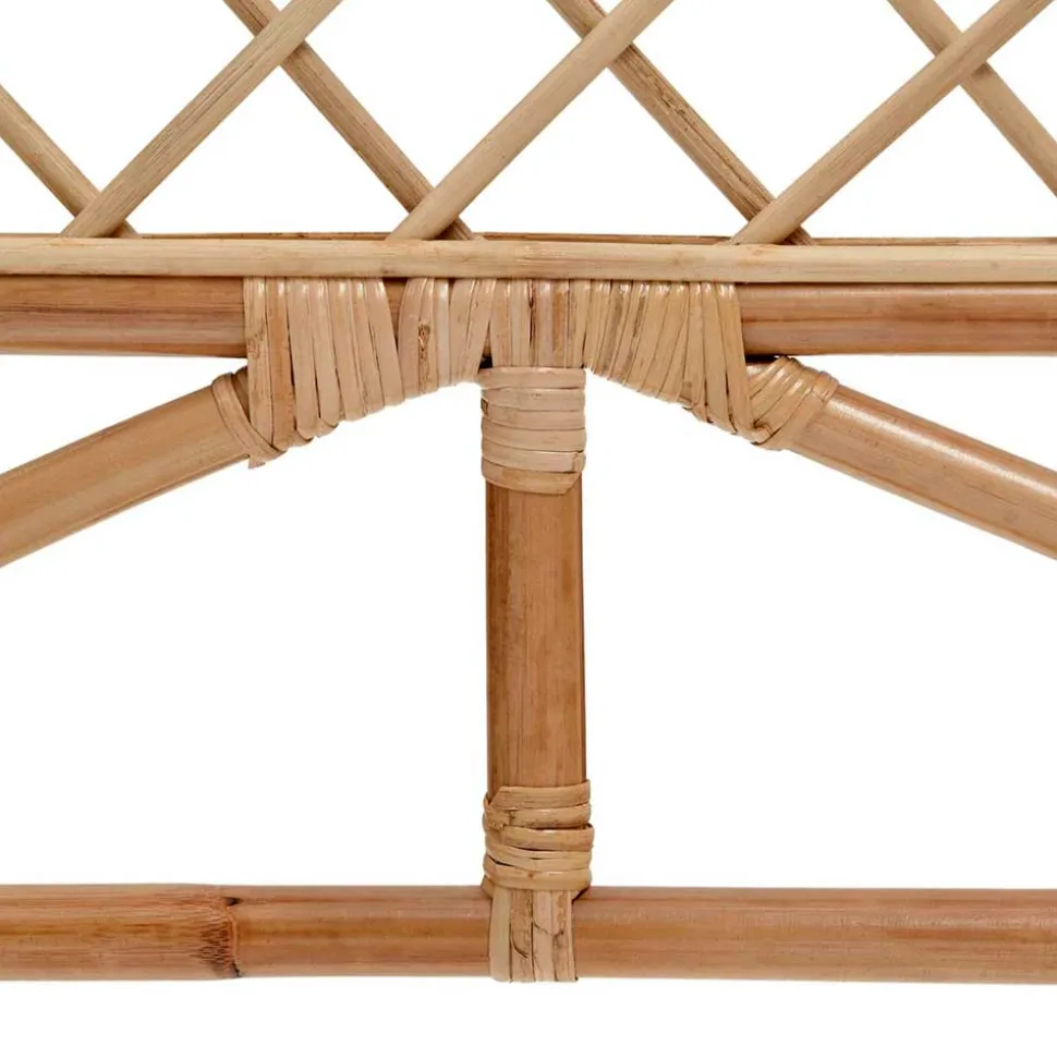 90x110x4 Bett Kopfteil aus Rattan - Daniel