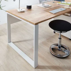 158x75x79 Büro Arbeitstisch zweifarbig - Situatica