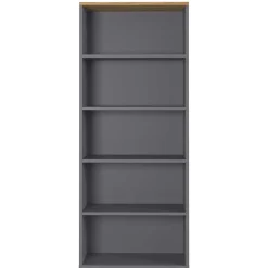 80x197x40 Büro Ordnerregal mit fünf Fächern - Ovgunia