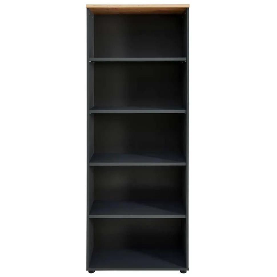 75x197x38 Büro Ordnerregal mit fünf Fächern - Kuetra