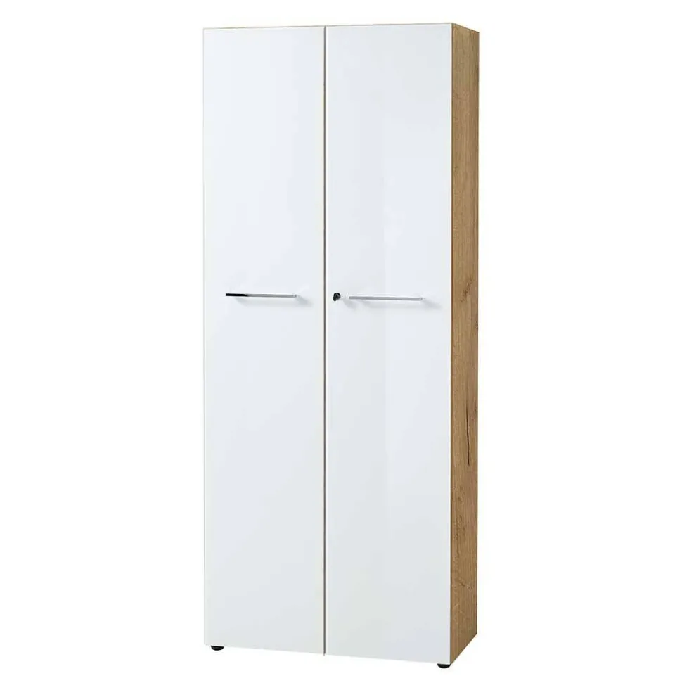 80x196x37 Büroschrank & Regal Kombi - Laszlo (zweiteilig)