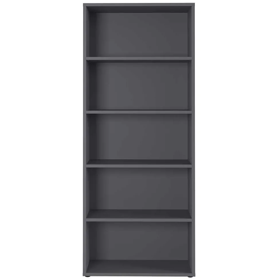 80x197x40 cm Aktenregal in Dunkelgrau - Noel