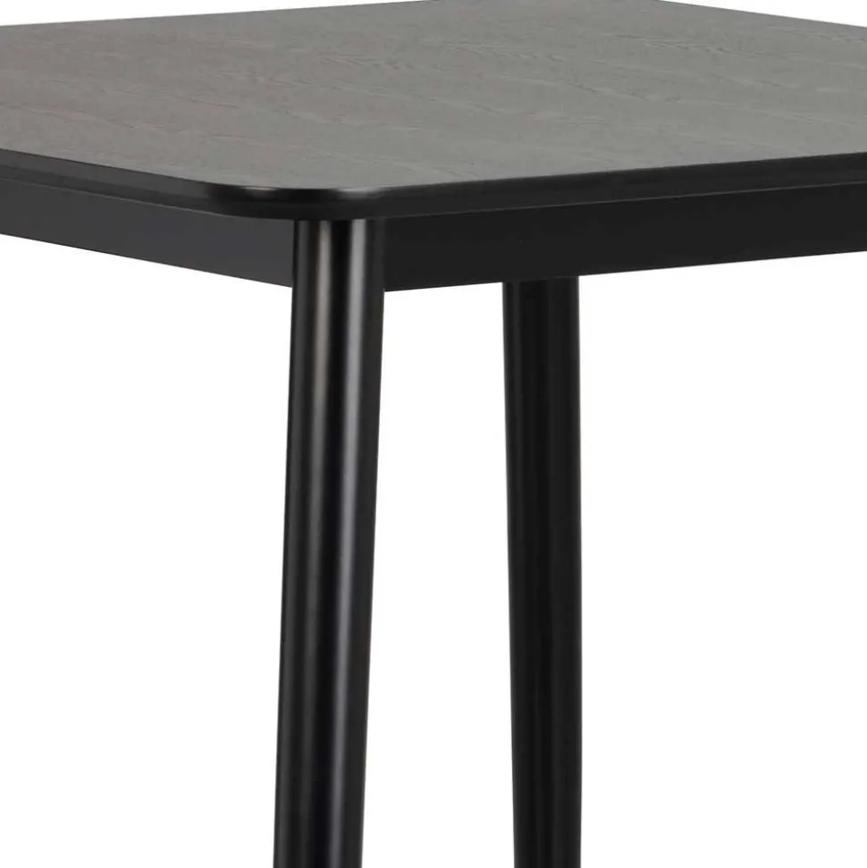 90x91x90 cm Bartisch in Schwarz - Irons