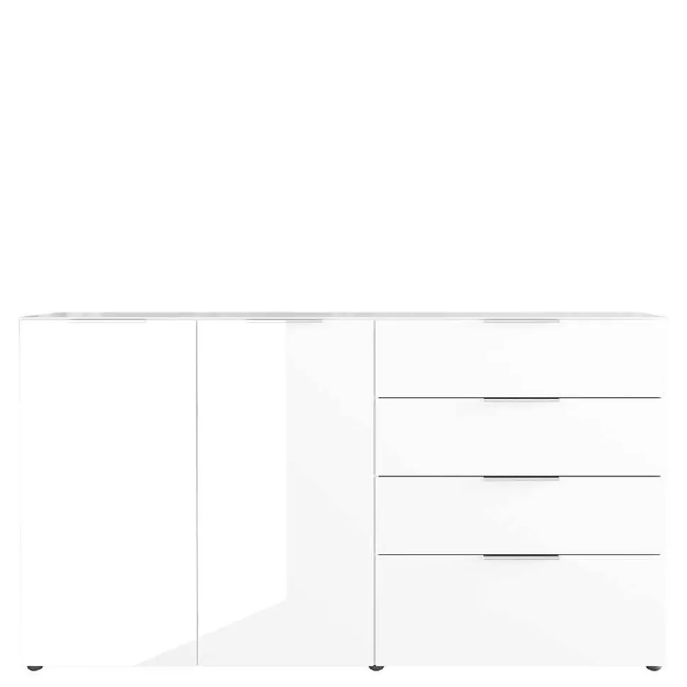 184x101x42 cm Design Sideboard mit Glas Beschichtung - Daven