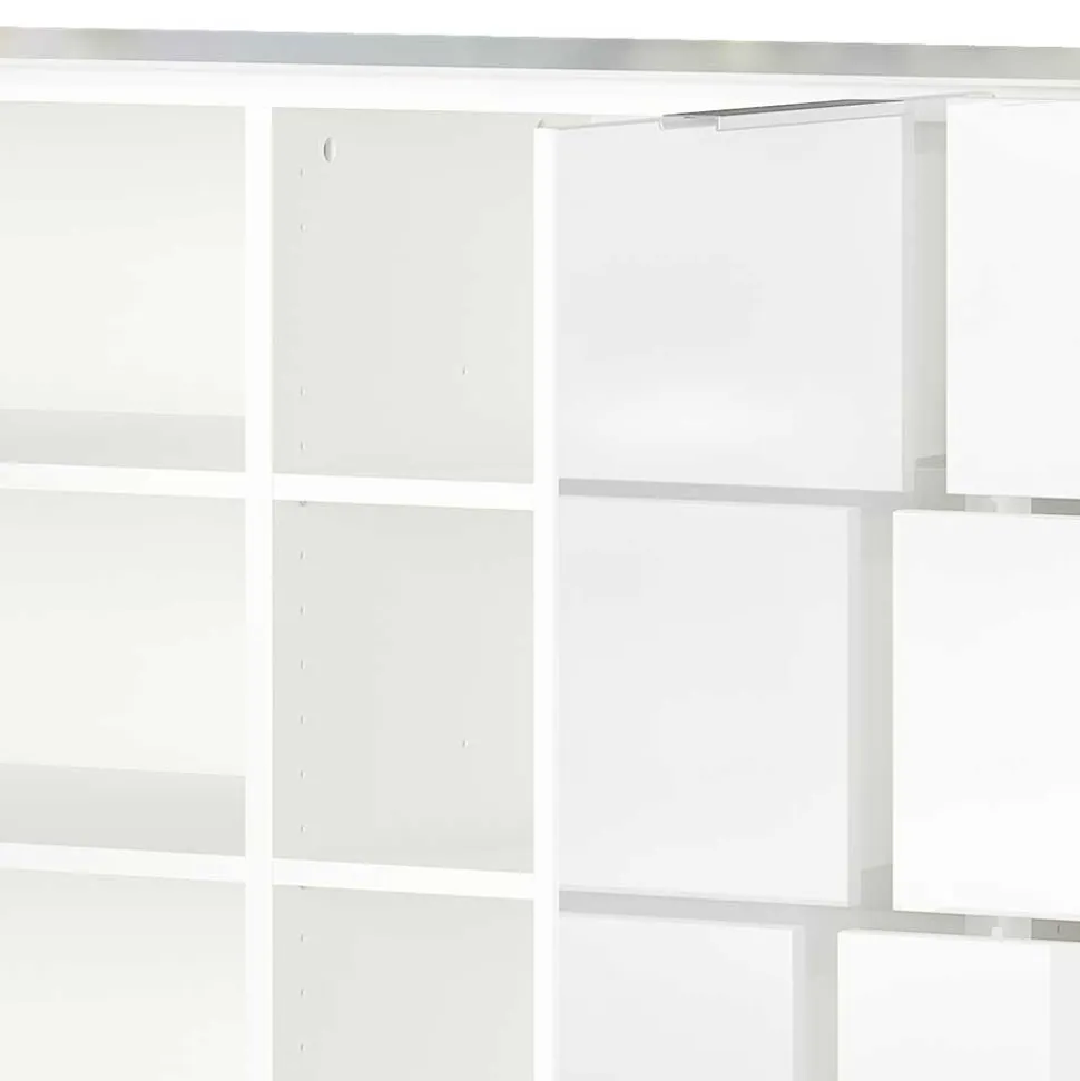 184x101x42 cm Design Sideboard mit Glas Beschichtung - Daven