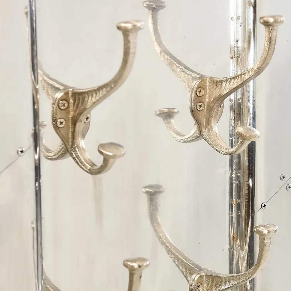 35x110x8 cm Garderobenpaneel in Silber - Pilot