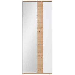 80x200x38 cm Garderobenschrank mit zwei Türen - Symbrosia