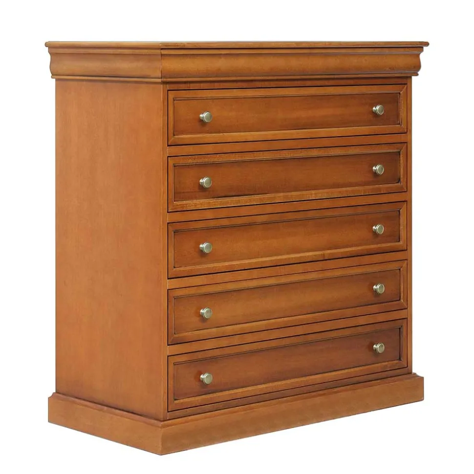 92x98x47 cm Hohe Kommode mit fünf Schubladen - Kimms