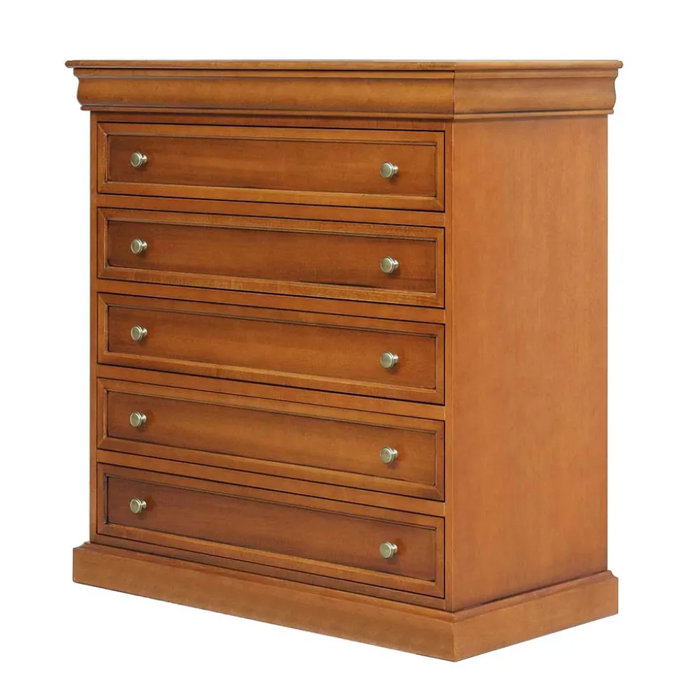 92x98x47 cm Hohe Kommode mit fünf Schubladen - Kimms