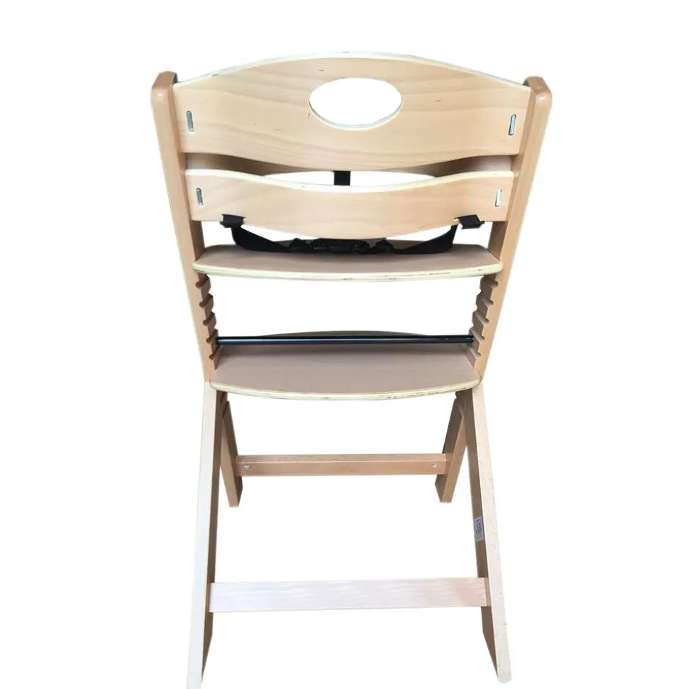 45x81x51 cm Kinder Hochstuhl aus massiver Buche - Bogor