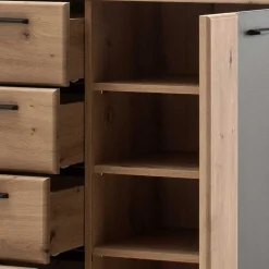 89x103x44 cm Kommode in Holzdekor Eiche - Larinca