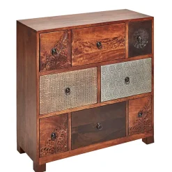 85x85x35 cm Kommode mit acht Schubladen - Welina