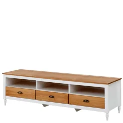 160x45x45 cm Landhaus TV Board mit Metallgriffen - Xasimir