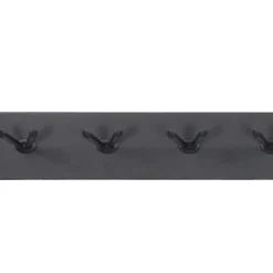 75x13x10 cm Metall Hängegarderobe mit 10 Haken - Tropicas