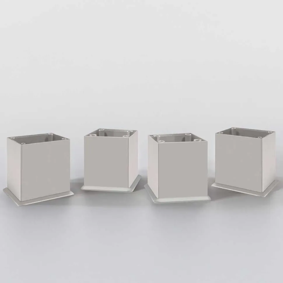 130x40x35 cm Midi Badschrank in Beton & Wildeiche - Mia