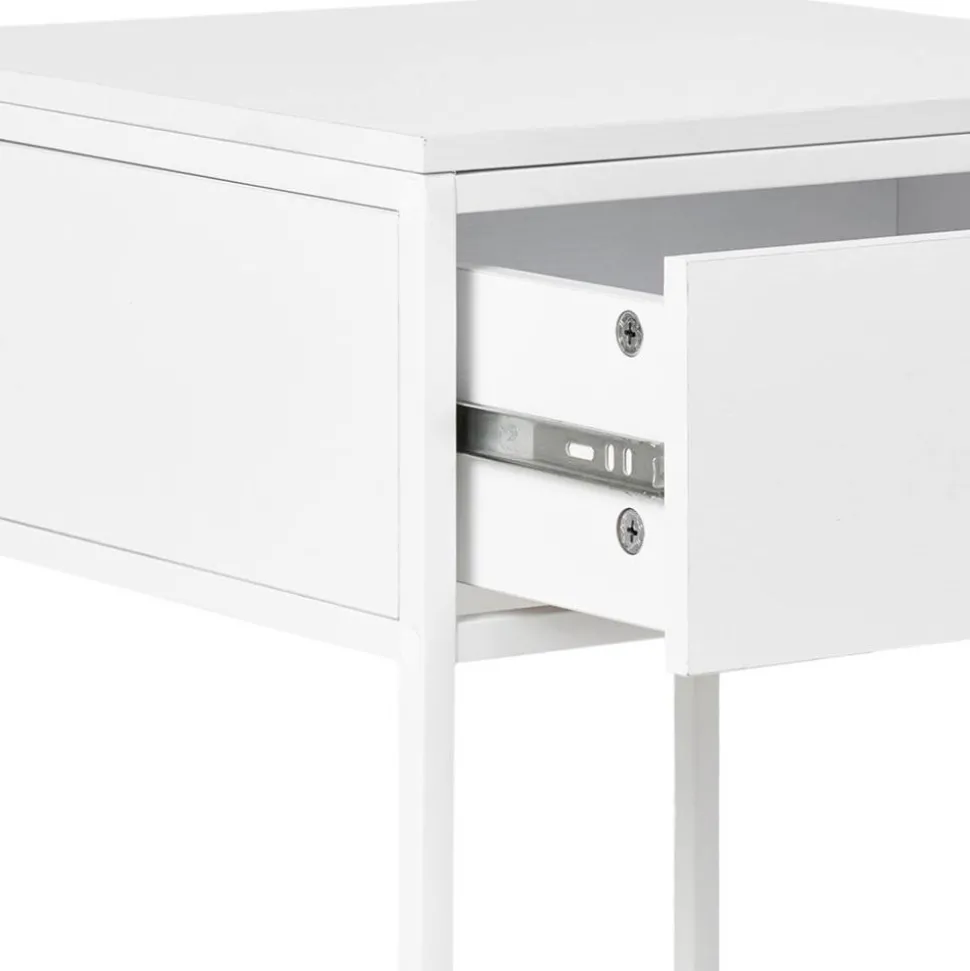 40x55x40 cm Nachttisch in Weiß - Vignola