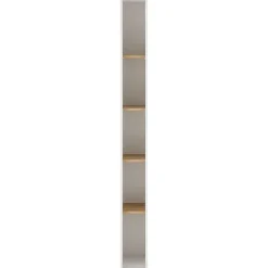 20x200x40 cm Nischenregal mit fünf Fächern - Nonessia
