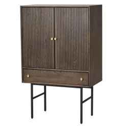 79x125x42 cm Retro Schrank mit Bodenfreiheit - Cuzliav