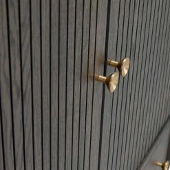 79x125x42 cm Retro Schrank mit Bodenfreiheit - Cuzliav