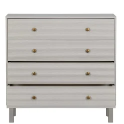 94x91x52 cm Skandi Kommode in Grau - Huvina