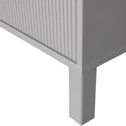 94x91x52 cm Skandi Kommode in Grau - Huvina