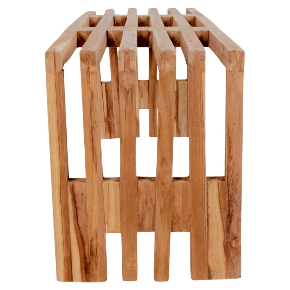 140x45x35 cm Teakholz Bank geölt - Fire