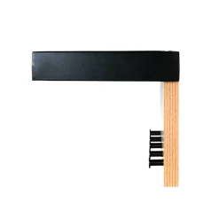 70x24x25 cm Wandgarderobe mit 5 Kleiderhaken - Zyaman