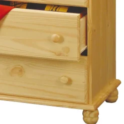 80x102x43 Country Style Kommode mit Kugelfüßen - Kascanu