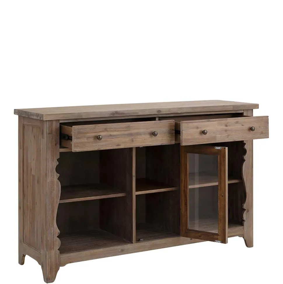 156x99x48 Design Anrichte im Vintage Look - Veier