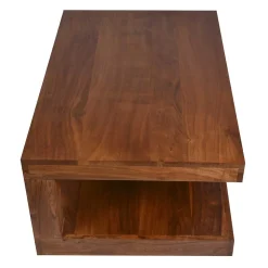 90x40x60 Design Couchtisch aus massivem Holz - Macherie