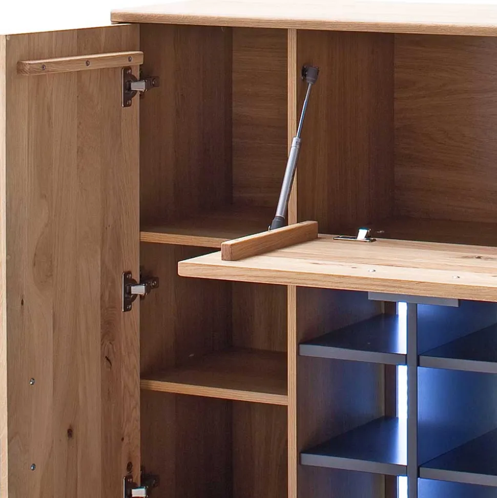 104x123x37 Design Highboard aus Holz & MDF - Assela