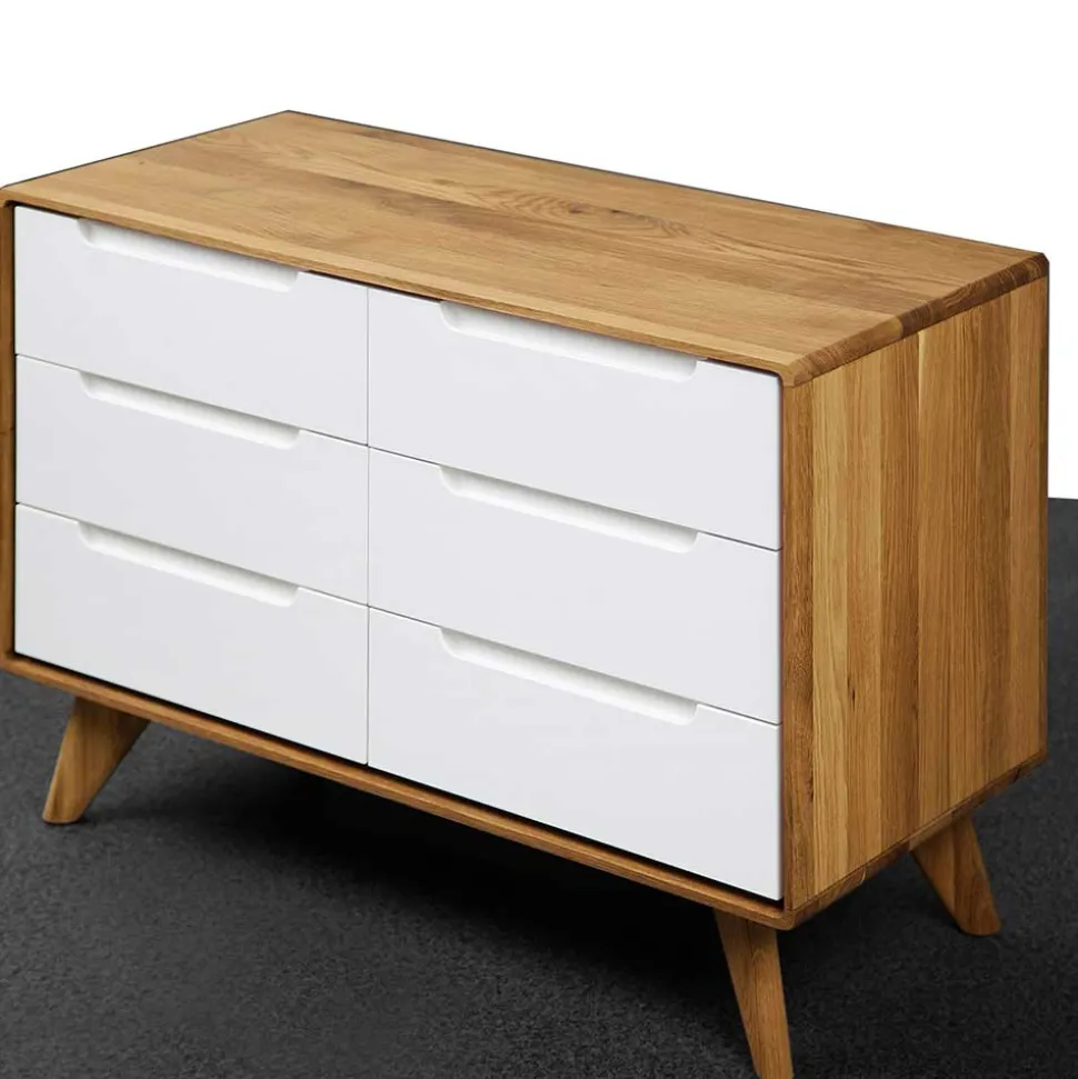90x63x40 Design Kommode mit sechs Schubladen - Diesta
