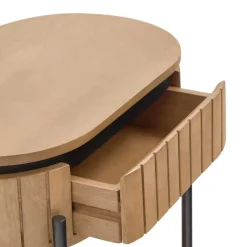 55x65x35 Design Nachtkommode oval - Ilvenda