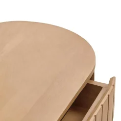 55x65x35 Design Nachtkommode oval - Ilvenda