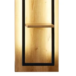 30x130x18 Design Wandregal mit drei Böden - Elprisca