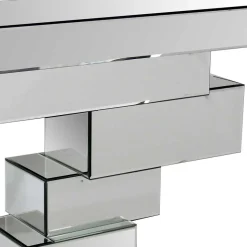 119x80x33 Designer Konsolentisch im Spiegel Look - Odalfro