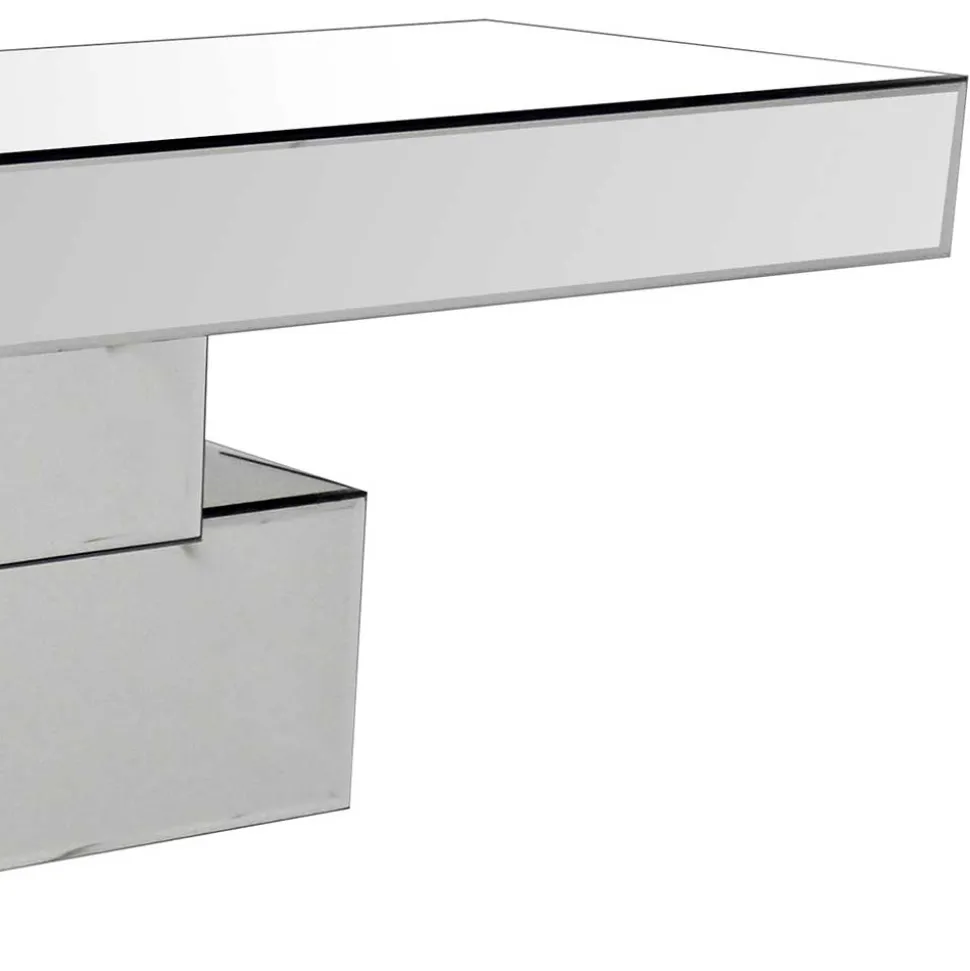 119x80x33 Designer Konsolentisch im Spiegel Look - Odalfro