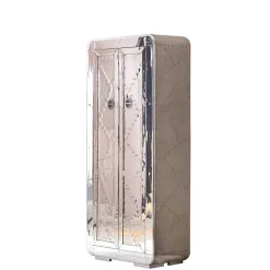 80x180x45 Dielen Schrank mit Alu - Pilot