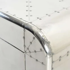 80x180x45 Dielen Schrank mit Alu - Pilot