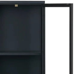 90x190x40 Doppeltür Vitrine aus Metall - Butoaie